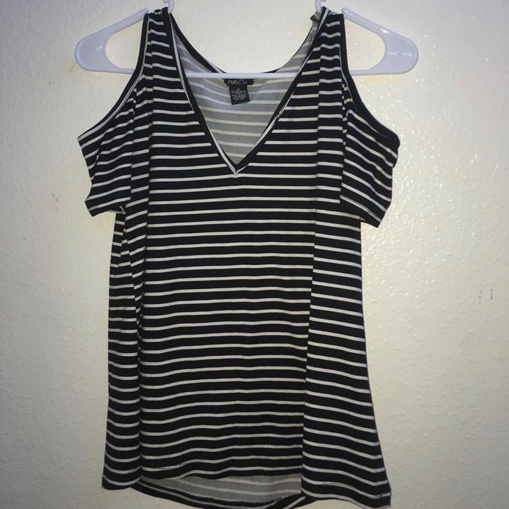 Rue 21 Striped Blouse